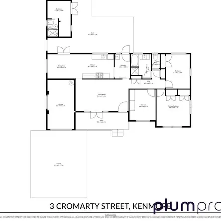 Rent this 3 bed apartment on 3 Cromarty Street in Kenmore QLD 4069, Australia