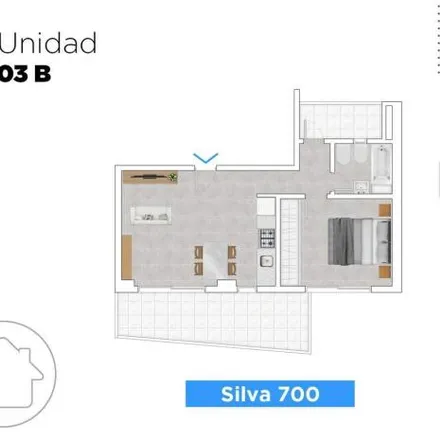 Buy this 1 bed apartment on 9545 in Cayetano Silva, Lisandro de la Torre