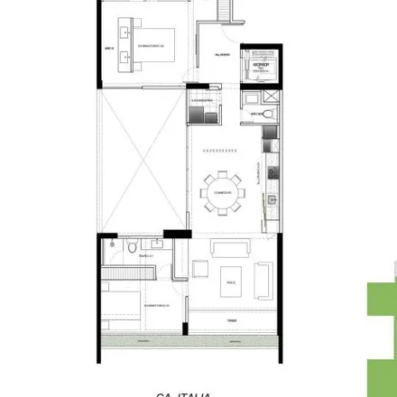 Buy this 2 bed apartment on Calle Italia in Miraflores, Lima Metropolitan Area 15074