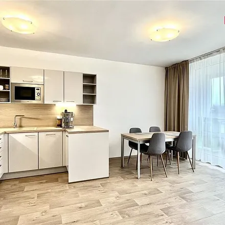 Rent this 1 bed apartment on Hlivická 421/14 in 181 00 Prague, Czechia