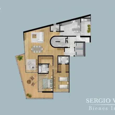 Buy this 2 bed apartment on Avenida Ovidio Lagos 197 in Alberto Olmedo, Rosario
