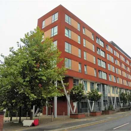 Rent this 1 bed apartment on 20:20 House in Skinner Lane, Arena Quarter