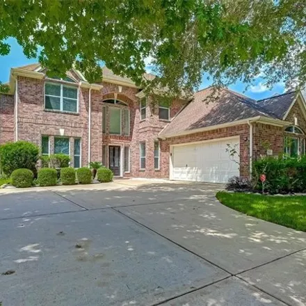 Rent this 4 bed house on 2739 Thompson Crossing Drive in Pecan Grove, Fort Bend County