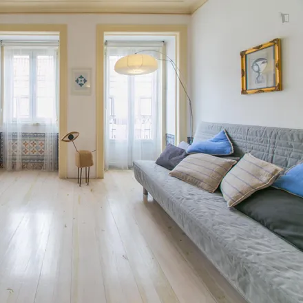 Rent this 1 bed apartment on Rua das Praças 7 in 1200-724 Lisbon, Portugal