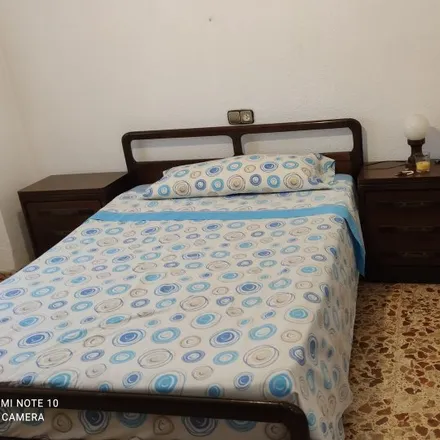 Rent this 1 bed room on Carrer de Pérez Medina / Calle Pérez Medina in 03003 Alicante, Spain