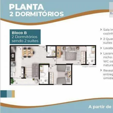 Buy this 2 bed apartment on Rua José Oliva in Vila Brizzola, Indaiatuba - SP