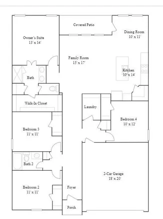 Image 2 - 1409 Crescent View Drive, Anna, TX 75409, USA - House for rent