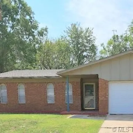 Rent this 3 bed house on 12120 East 24th Street in Tulsa, OK 74129