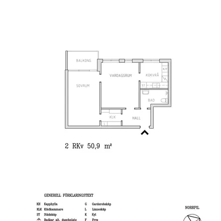 Rent this 2 bed apartment on Kuppbolsvägen 66 in 804 30 Gävle, Sweden