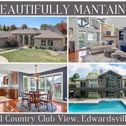 Buy this 4 bed house on 21 Country Club View in Edwardsville, IL 62025