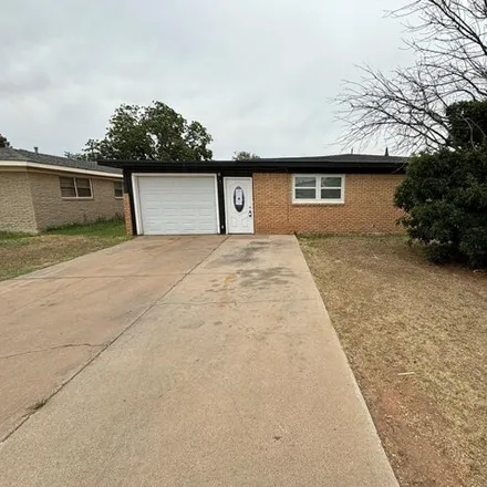 Rent this 3 bed house on 3322 Delano Avenue in Midland, TX 79703