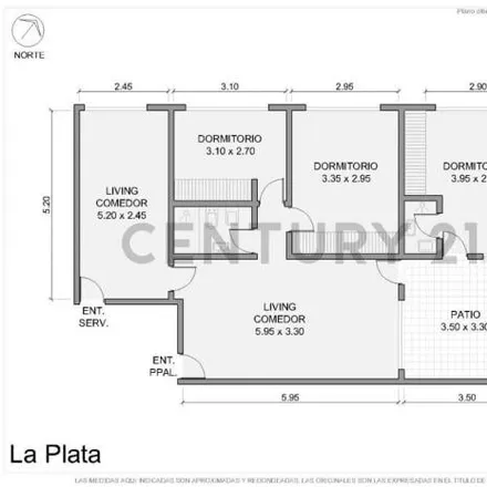 Buy this 3 bed apartment on Calle 46 993 in Partido de La Plata, 1900 La Plata