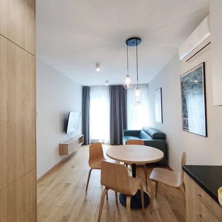 Rent this 1 bed apartment on Ślusarska 7 in 30-710 Krakow, Poland