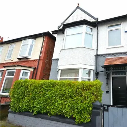 Buy this 4 bed duplex on Quarry Vikings/New Brighton Cricket Club Crown Green Bowls Club in Thirlmere Drive, Wallasey