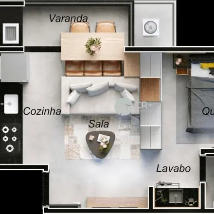 Buy this 1 bed apartment on Avenida Alexandre Ribeiro Guimarães in Saraiva, Uberlândia - MG