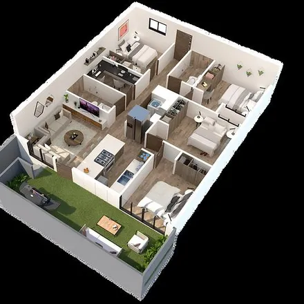 Buy this studio apartment on Calle José Alvarado 2100 in Residencial La Florida, 64700 Monterrey