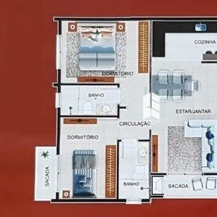 Buy this 1 bed apartment on Residencial Divano in Rua Vale Machado 1166, Nossa Senhora do Rosário