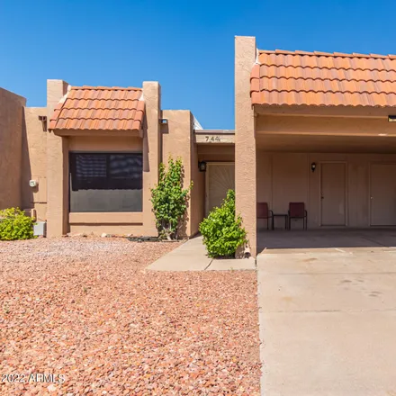 Buy this 2 bed townhouse on 744 West Oxford Drive in Tempe, AZ 85283