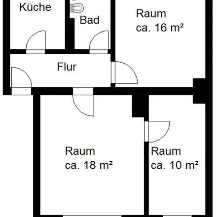 Image 6 - Fischer-von-Erlach-Straße 16, 06114 Halle (Saale), Germany - Apartment for rent