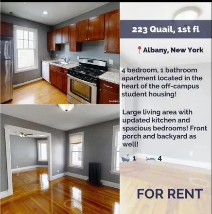 Rent this 4 bed condo on 223 Quail Street