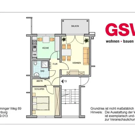 Image 6 - Flemminger Weg 89, 06618 Naumburg (Saale), Germany - Apartment for rent