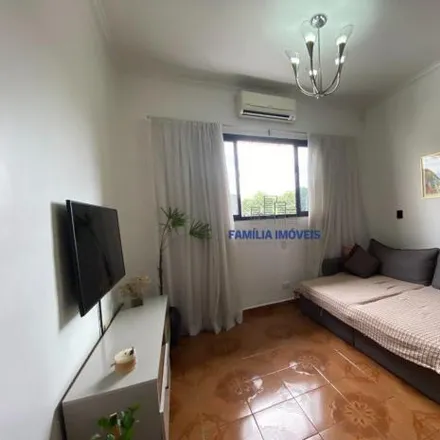 Rent this 2 bed apartment on Avenida Senador Pinheiro Machado in Jabaquara, Santos - SP