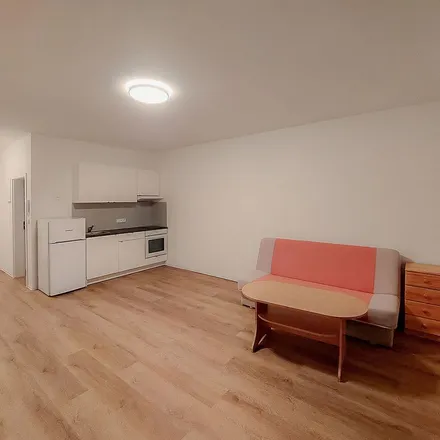 Rent this 1 bed apartment on Příkrá in 184 00 Veltěž, Czechia