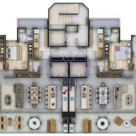 Buy this 3 bed apartment on Ponte Thiers de Lemos Fleming in Alameda Ernesto Schneider, Fazenda
