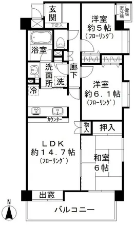 Image 2 - unnamed road, Koenji, Suginami, 164-8566, Japan - Apartment for rent