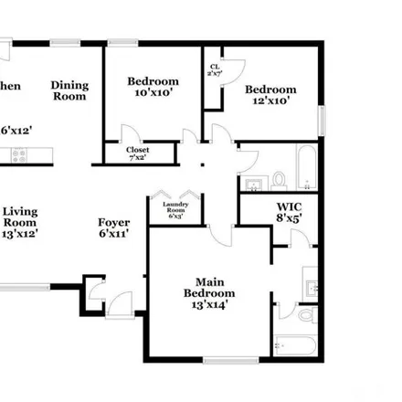 Image 2 - 1272 Grovewood Drive, Brigadoon, Clayton, NC 27520, USA - House for rent