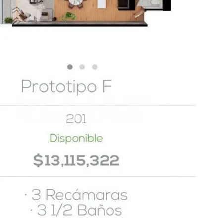 Buy this 3 bed apartment on Carretera San Mateo Tlaltenango-Santa Rosa Xochiac in Cuajimalpa de Morelos, 05600 Santa Fe