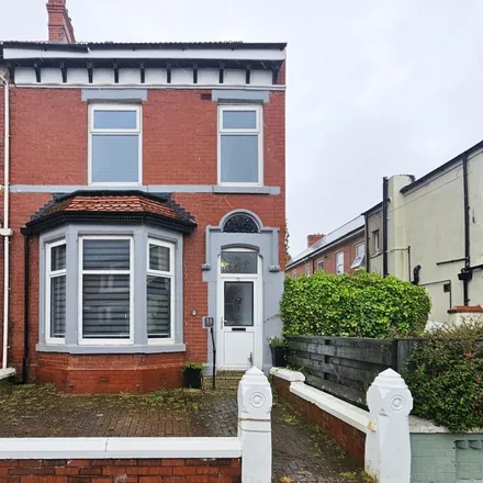 Rent this 7 bed townhouse on Toni's Mini Market in 56a Holmfield Road, Blackpool