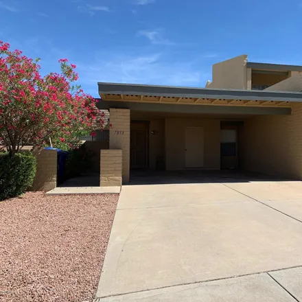 Rent this 2 bed townhouse on 7849 East Colette Street in Tucson, AZ 85710