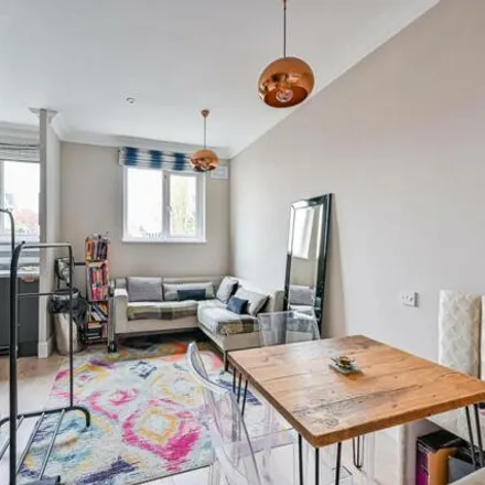 Rent this 1 bed apartment on Heathfield Road in Earlsfield Road, London