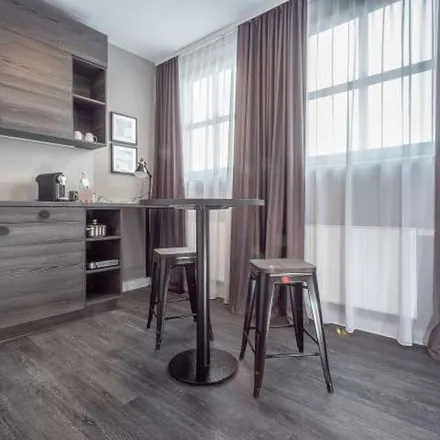 Rent this 1 bed apartment on Rudower Chaussee 14 in 12489 Berlin, Germany