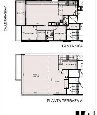 Buy this 2 bed apartment on Paraguay 1861 in Abasto, Rosario