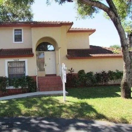 Rent this 3 bed house on 3498 Foxcroft Road in Miramar, FL 33025