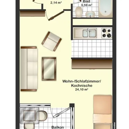 Image 2 - Komotauer Straße 21, 90480 Nuremberg, Germany - Apartment for rent