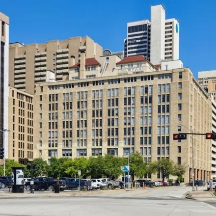 Rent this 1 bed condo on SoCo Lofts in 1122 Jackson Street, Dallas