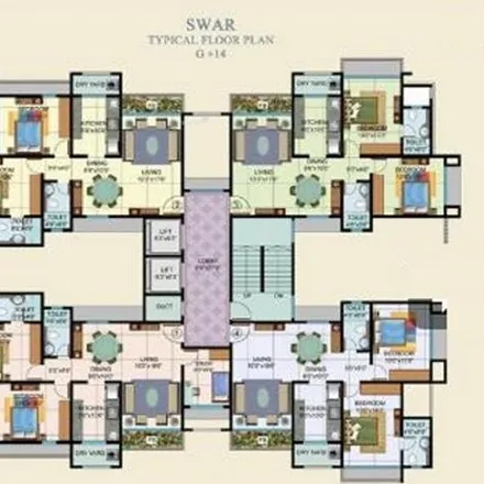 Image 4 - unnamed road, Zone 4, Mumbai - 400101, Maharashtra, India - Apartment for sale