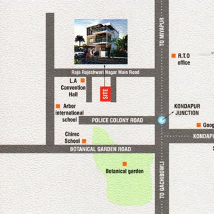 Image 3 - unnamed road, Ward 104 Kondapur, Hyderabad - 500084, Telangana, India - House for sale
