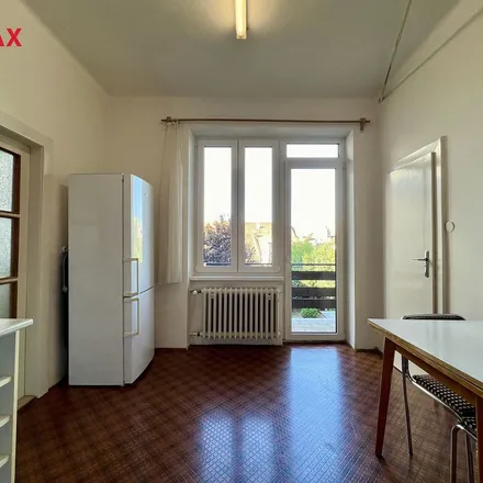 Rent this 3 bed apartment on Střední škola uměleckomanažerská in Letní, 618 00 Brno
