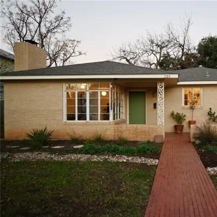 Rent this 2 bed house on 255 North Avenue A in Elgin, TX 78621