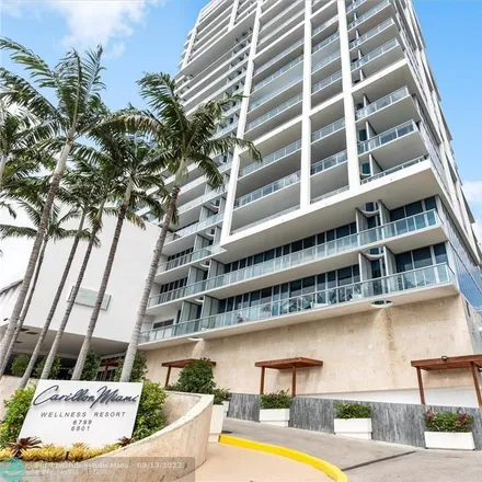 Rent this 2 bed apartment on The Strand at Carillon Miami in 6801 Collins Avenue, Atlantic Heights