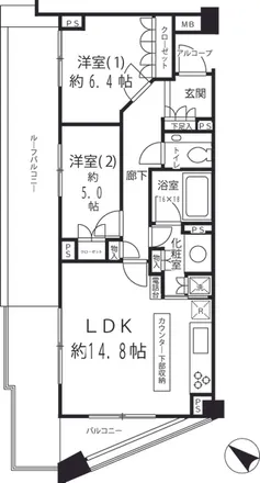 Image 2 - unnamed road, Kami-Meguro 3-chome, Meguro, 153-0051, Japan - Apartment for rent