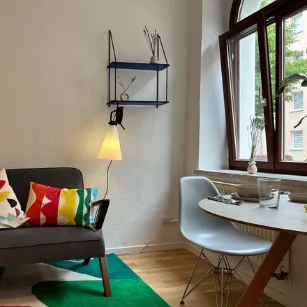 Rent this 1 bed apartment on Brandvorwerkstraße 11 in 04275 Leipzig, Germany