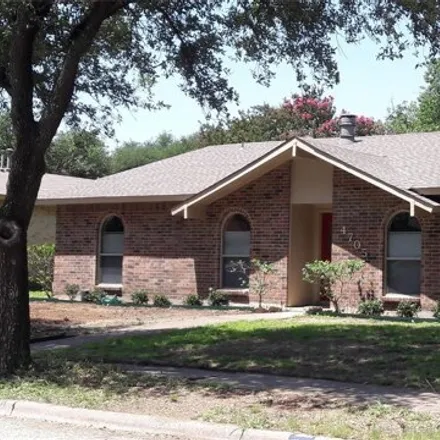 Rent this 3 bed house on 4727 Largo Trail in Garland, TX 75044