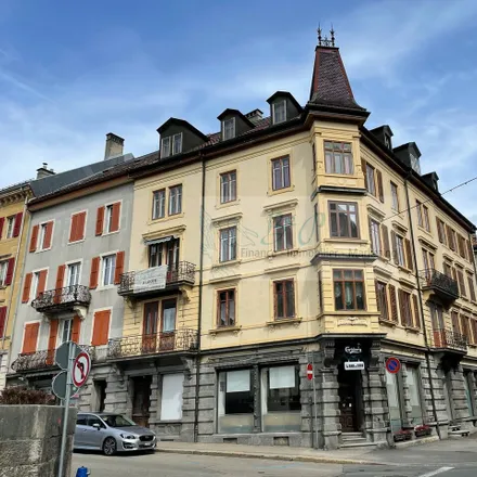 Rent this 2 bed apartment on Rue Daniel-Jeanrichard in 2400 Le Locle, Switzerland