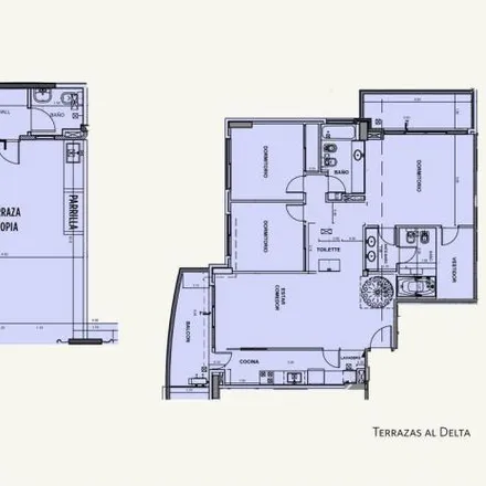 Buy this 3 bed apartment on Avenida Italia 1491 in Partido de Tigre, 1648 Tigre