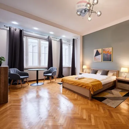 Rent this 2 bed apartment on Komenda Straży Miejskiej Miasta Krakowa in Dobrego Pasterza 116, 31-416 Krakow